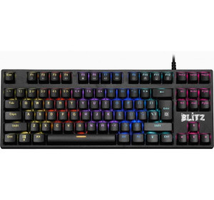 Defender Klawiatura Gamingowa Mechaniczna Blitz Gk-240l Podświetlenie Rgb 4