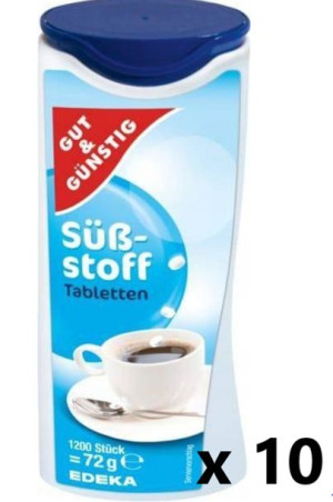 Słodzik w tabletkach Suss-Stoff 1200szt 10 x 72g