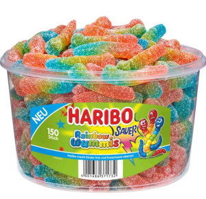 Haribo Wummis Rainbow kwaśne 150sztuk 1200g
