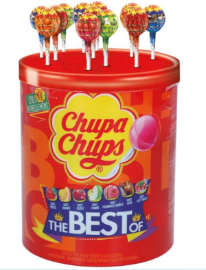 Chupa Chups „The Best Of” 50 sztuk 600g