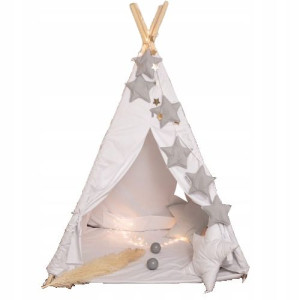 Namiot tipi biały + mata