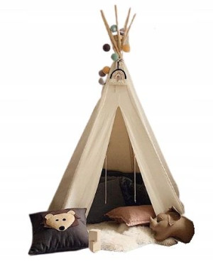Namiot tipi kremowy+ mata