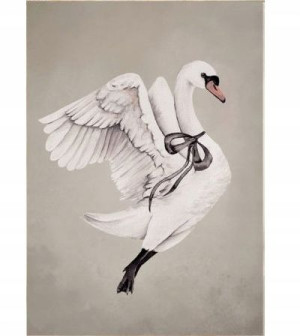 Plakat Flying Swan 2 A3