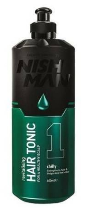 NishMan Hair Tonic 1 Chilly Tonik Do Włosów 400 ml