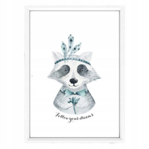 Plakat w ramce Follow your dreams A4