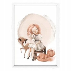 Plakat W Ramce Forest Story 2 A4