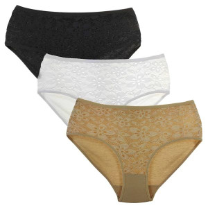 Xl Moraj Majtki Bawełniane Figi Plus Size 3 Pary