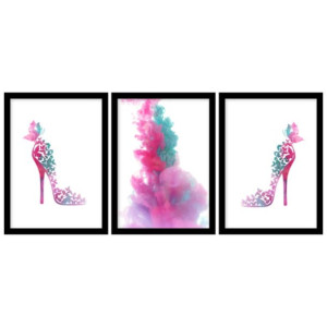 Pink abstraction 101x45cm OR5619A_3GE