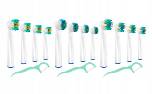 Końcówki Do Oral-b - Zestaw Do Vitality - 12 Sztuk