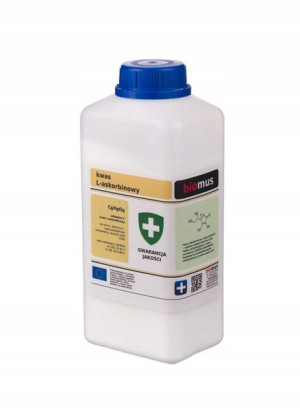 Biomus WITAMINA C Kwas L-askorbinowy 1KG Czysty