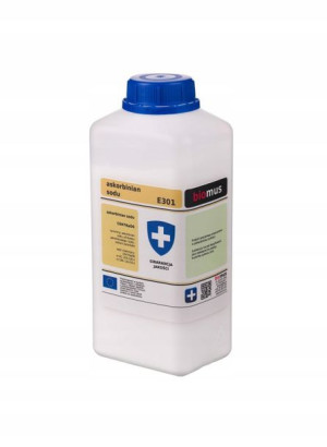 Biomus ASKORBINIAN SODU E301 Czysty Witamina C 1kg
