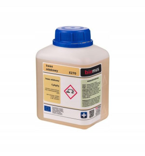 Biomus KWAS MLEKOWY Czysty 80% 500ml 0,5 L MMS