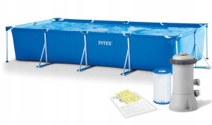 Basen stelażowy 450 x 220x84 Intex 28273 z pompą