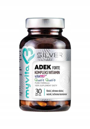 MyVita Witaminy ADEK A+D+E+K Kompleks 30sg SILVER