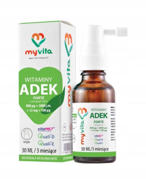 MyVita WITAMINY A+D+E+K ADEK Krople 30ml Odporność
