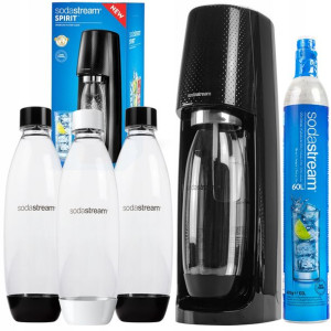 Sodastream Spirit Saturator Wody Syfon + Dodatki