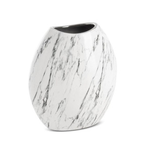 Wazon Dekoracyjny Sana (05) 18x9x20 Cm Biały