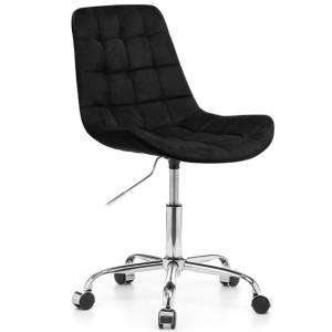 Krzesło obrotowe czarne CL-590-3 welur