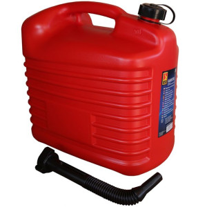 Kanister Na Benzynę Z Lejkiem Korek Premium 20l