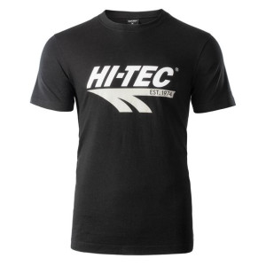 Koszulka męska Hi-tec Retro czarna rozmiar XL