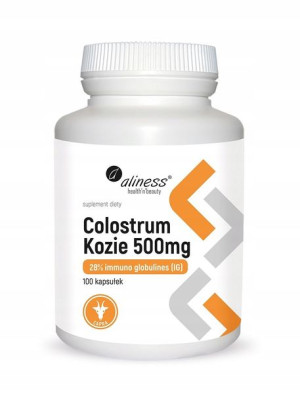 Aliness COLOSTRUM KOZIE Capra 40% 100 kapsułek Odporność
