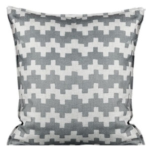 Poszewka Geo 45x45 Stalowy
