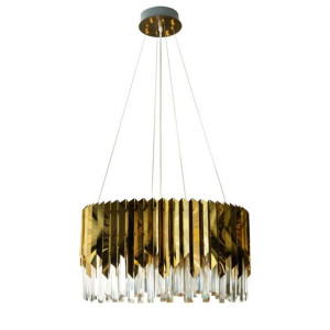 Lampa Emily (01) (fi) 60x32 Cm Złoty