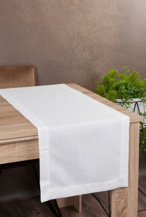 Obrus Stella 2 40 X 200 Cm Biały