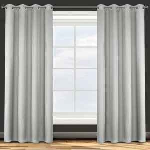 Zasłona Gotowa D91 Adore 140x250 Cm Stalowy