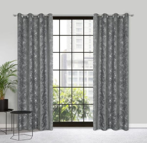 Zasłona Gotowa Livia 140x250 Cm Stalowy