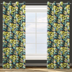 Zasłona Gotowa D91 Livy 140x250 Cm Czarny