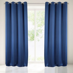 Zasłona Gotowa Rivet 140x250 Cm Granatowy