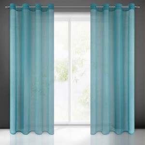 Firana Gotowa Esim 140x250 Cm Turkusowy