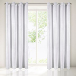 Zasłona Gotowa Rivet 140x250 Cm Biały