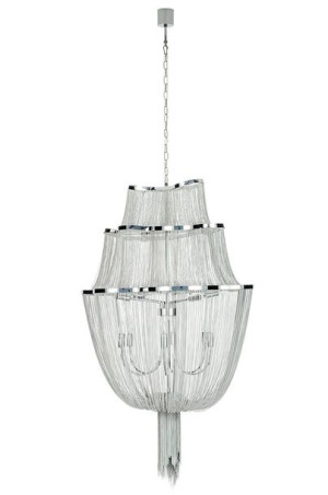 Lampa wisząca ATLANTA 2 - aluminium, stal