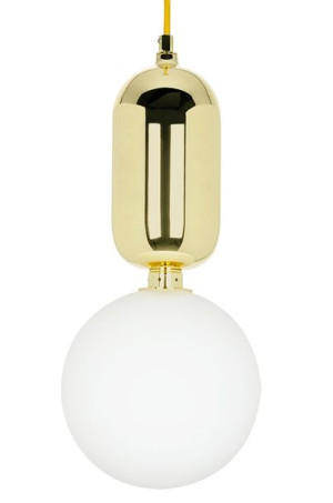 Lampa wisząca BOY M Fi 25 złota - szkło, metal
