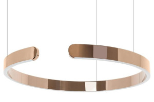 Lampa wisząca VISTA 80 miedziany chrom