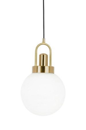 Lampa wisząca NIPP złota - stal, szkło