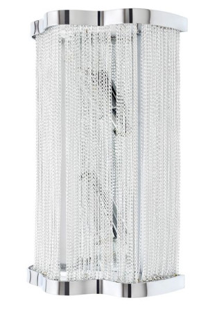 Kinkiet ATLANTA WALL 2 - aluminium, stal