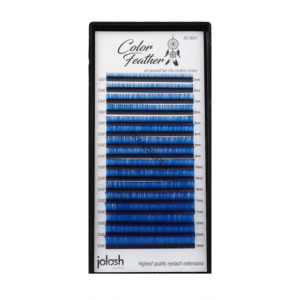 Jolash Rzęsy Color True Blue Harmony C, 0.07 Mix