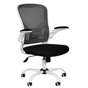 Fotel Biurowy Comfort 73 Biało - Czarny