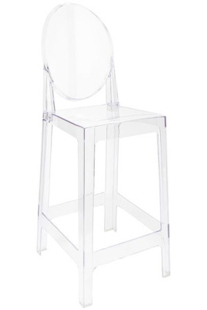 Hoker VICTORIA 75 cm transparentny - poliwęglan