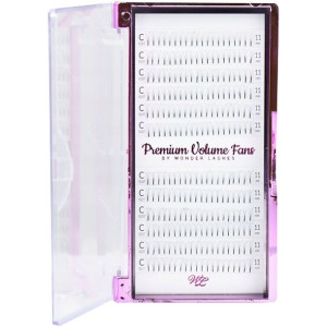 Wonder Lashes Rzęsy Premium Volume Fans 2D D, Mix