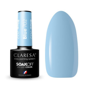 Claresa Lakier Hybrydowy Blue 702 5Ml