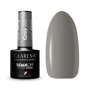 Claresa Lakier Hybrydowy Gray 213 5Ml