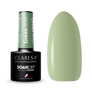 Claresa Lakier Hybrydowy Green 800 5Ml