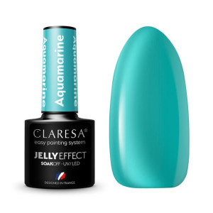 Claresa Lakier Hybrydowy Jelly Aquamarine 5Ml