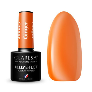 Claresa Lakier Hybrydowy Jelly Ginger 5Ml