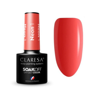 Claresa Lakier Hybrydowy Neon 1 5Ml