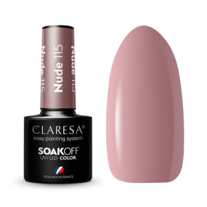 Claresa Lakier Hybrydowy Nude 115 5Ml